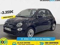 Usado Fiat 500C Dolcevita 71 CV (52 kW) 2022 Negro Descapotable