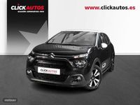 Usado Citroën C3 Feel 83 CV (61 kW) 2022 Negro Utilitario