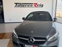 Usado Mercedes C220 170 CV (125 kW) 2017 Gris / plata Descapotable