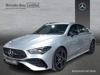 Usado Mercedes CLA220 190 CV (139 kW) 2025 Plata hightech Berlina