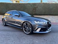 Usado Audi RS6 Exclusive 560 CV (411 kW) 2015 Gris Familiar