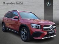 Usado Mercedes GLB200 AMG line 150 CV (110 kW) 2021 Rojo SUV