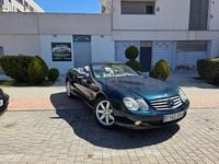 Usado Mercedes SL500 306 CV (225 kW) 2003 Azul Descapotable