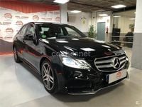 Usado Mercedes E400 Avantgarde 333 CV (244 kW) 2015 Negro Berlina