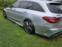 Usado Mercedes C220 AMG 170 CV (125 kW) 2016 Gris / plata Familiar