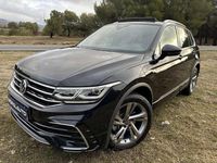Usado VW Tiguan R-line 245 CV (180 kW) 2021 Negro SUV