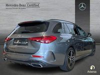 Usado Mercedes C220 AMG line 200 CV (147 kW) 2023 Gris / plateado Familiar