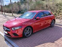 Usado Mercedes A180 109 CV (80 kW) 2018 Rojo Berlina