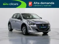 Usado Peugeot e-208 Active 100 kW (136 CV) 2022 Gris Utilitario