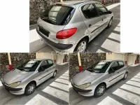 Usado Peugeot 206 70 CV (51 kW) 2001 Gris / plata Berlina