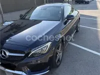 Usado Mercedes C250 204 CV (150 kW) 2016 Azul Coupe