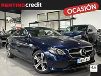 Usado Mercedes E220 194 CV (142 kW) 2019 Azul Coupe