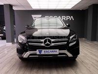 Usado Mercedes GLC250 204 CV (150 kW) 2017 Negro SUV