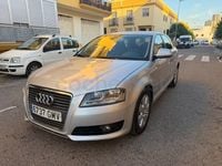 Usado Audi A3 Ambition 105 CV (77 kW) 2009 Gris / plata Utilitario