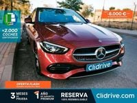 Usado Mercedes C200 163 CV (119 kW) 2023 Rojo Berlina