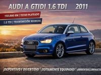 Usado Audi A1 Ambition 105 CV (77 kW) 2011 Azul Berlina