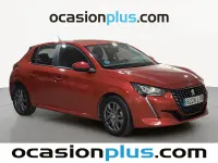 Usado Peugeot 208 Active 100 CV (73 kW) 2021 Rojo Utilitario