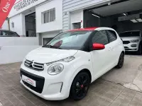 Usado Citroën C1 Feel 82 CV (60 kW) 2017 Blanco Utilitario