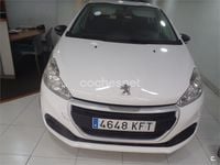 Usado Peugeot 208 Access 75 CV (55 kW) 2017 Blanco Utilitario