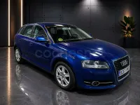 Usado Audi A3 Sportback Attraction 105 CV (77 kW) 2012 Azul Utilitario