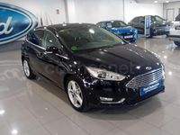 Usado Ford Focus Titanium 120 CV (88 kW) 2018 Negro Berlina