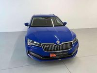 Usado Skoda Superb Ambition 218 CV (160 kW) 2020 Azul Familiar