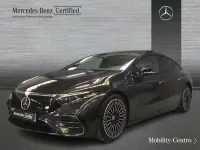Usado Mercedes EQS450+ AMG line 264 kW (360 CV) 2023 Verde olivo mate Berlina