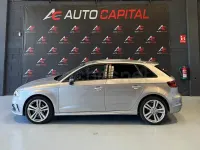 Usado Audi A3 Attraction 110 CV (80 kW) 2014 Gris / plata Berlina