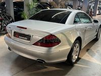 Usado Mercedes SL500 306 CV (225 kW) 2004 Gris / plata Descapotable