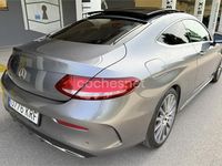 Usado Mercedes C220 170 CV (125 kW) 2018 Gris / plata Coupe