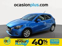 Käytetty Mazda 2 Style+ 90 HP (66 kW) 2015 Sininen Viistoperä