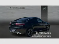 Brugt Mercedes GLC220 AMG line 194 HK (142 kW) 2019 Sort Coupe