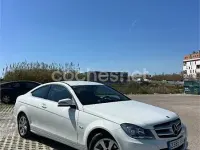 Usado Mercedes C220 170 CV (125 kW) 2012 Blanco Coupe