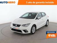 Usado Seat Ibiza Style Plus 80 CV (58 kW) 2019 Blanco Berlina