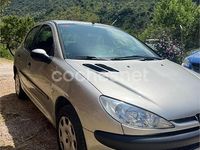 Usado Peugeot 206 70 CV (51 kW) 2005 Gris / plata Berlina