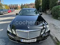 Usado Mercedes E220 Elegance 170 CV (125 kW) 2010 Negro Berlina