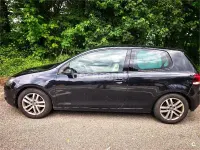 Usado VW Golf VI Sport 110 CV (80 kW) 2009 Negro Utilitario