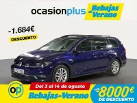 Usado VW Golf VII Advance 131 CV (96 kW) 2018 Azul Familiar