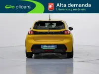 Usado Peugeot e-208 GT 100 kW (136 CV) 2021 Amarillo Utilitario