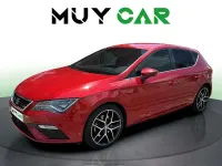 Usado Seat Leon FR 150 CV (110 kW) 2018 Rojo Utilitario