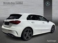 Usado Mercedes A180 AMG line 136 CV (100 kW) 2025 Blanco polar