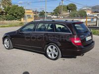 Usado Mercedes C200 Avantgarde 136 CV (100 kW) 2011 Marrón Familiar