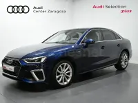 Usado Audi A4 S-Line 163 CV (119 kW) 2021 Azul Berlina