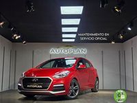 Usado Hyundai i30 Turbo 186 CV (136 kW) 2015 Granate Berlina