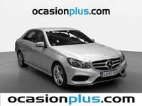 Usado Mercedes E220 Avantgarde 170 CV (125 kW) 2013 Gris plata Berlina