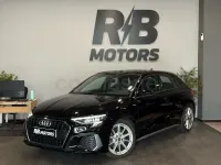 Usado Audi A3 S-Line 110 CV (80 kW) 2021 Negro Berlina