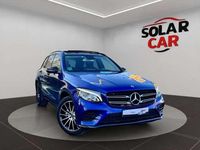 Usado Mercedes GLC250 211 CV (155 kW) 2018 Azul SUV