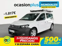 Usado VW Caddy 122 CV (89 kW) 2021 Blanco Monovolumen