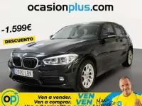 Usado BMW 118 150 CV (110 kW) 2019 Negro Utilitario