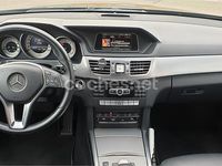 Usado Mercedes E200 Avantgarde 136 CV (100 kW) 2013 Negro Berlina